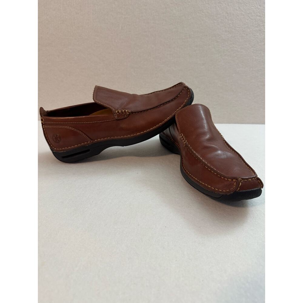 Cole Haan Mens Leather Loafer Dress Driving Shoes Size 9M Cognac Brown